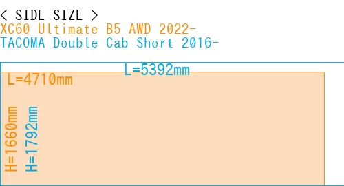 #XC60 Ultimate B5 AWD 2022- + TACOMA Double Cab Short 2016-